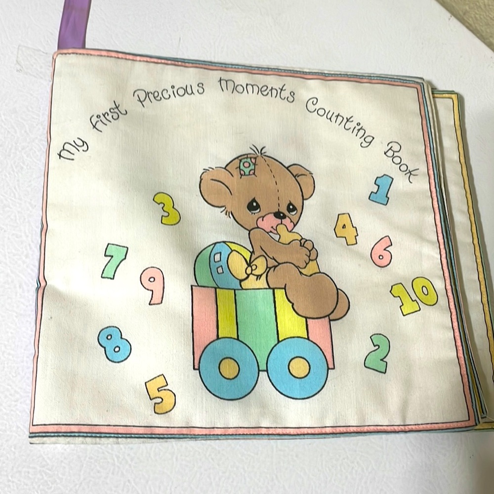 Precious Moments My First Counting Book. Handmade. New Condition. Really Nice.